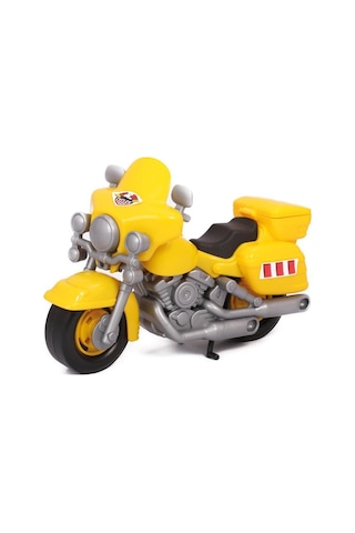 Yarış Motosikleti Harley Sarı