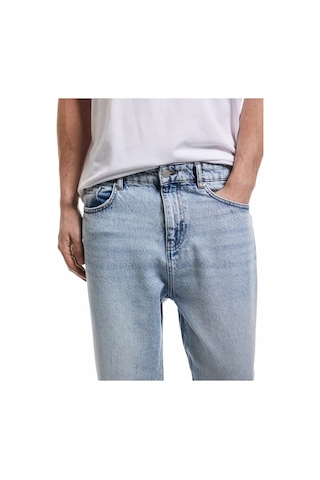Koton Pamuklu Cepli Loose Fit Jean Pantolon - Steve Jean Açık İndigo 5sam40021nd Açık İndigo