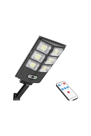 180w Güneş Enerjili Led Sokak Lambası/ Su Geçirmez, Sensörlü, Kumandalı