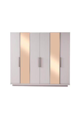 Utah 6 Kapaklı Gardırop %100 Mdf