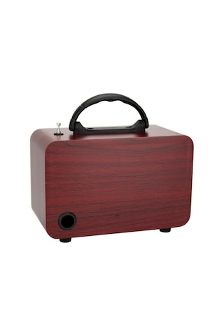 Ns-8069 Retro, Nostaljik, Ahşap Tasarım Bluetooth Hoparlörlü, Şarjlı, Taşınabilir Fm/am Destekli Radyo-448