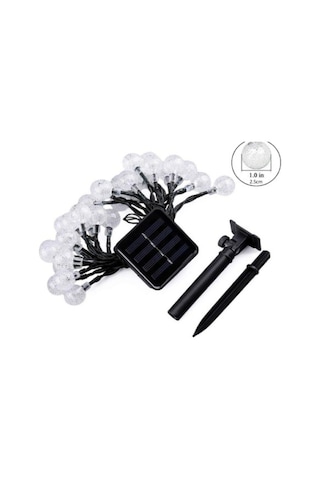 7m 50 Led Rgb Solar