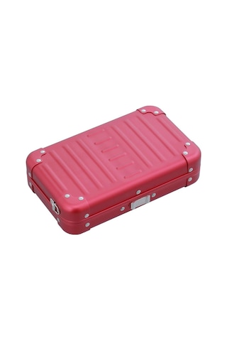 Aleon 19 Cm Alüminyum Omuz Çantası, Unisex, Hafif, Şık Ve Fonksiyonel Tasarım Pembe