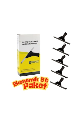 Karcher Sc2 Sc3 Sc4 Sc5 Buharlı Temizlik Makinesi İçin Cam Temizleme Aparatı 5'li