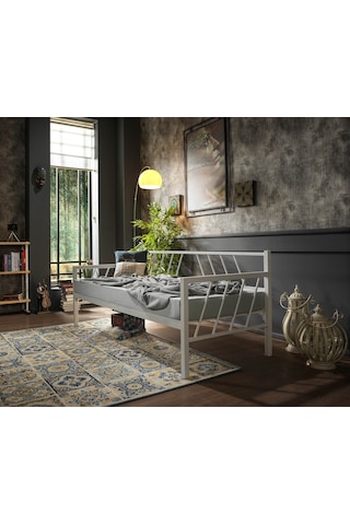 Bedliga Glory Daybed Tek Kişilik Metal Karyola 90X200