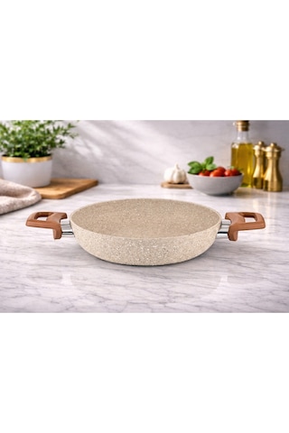 Diez 18 Cm Granit Ezme Sahan Cappucıno Yanmaz Yapışmaz