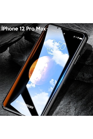 Wk iPhone Uyumlu 12 Pro Max 6.7 Kingkong Curved Tempered Cam Ekran Koruyucu- 5775