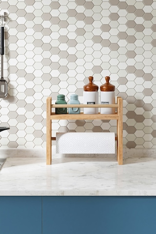 Rulo Havlu Takılabilir Baharatlık Standı Tezgah Üstü Düzenleyici