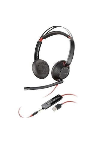 Poly Blackwire 5220 Mikrofonlu Stereo Kulaklık