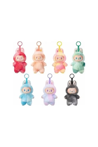 Labubu Kutulu Peluş Anahtarlık - 16cm Kutulu Labubu Peluş Sürpriz Model
