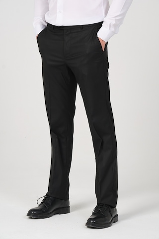 Erkek Regular Fit Kumaş Pantolon Siyah