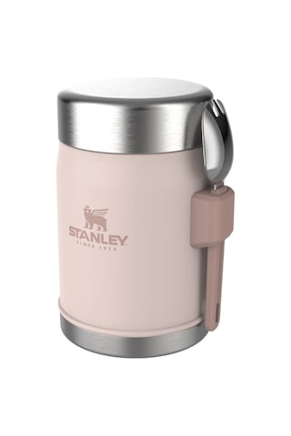 Stanley Classic Legendary Kaşıklı Yemek Termosu 0.40 Litre Rose Quartz Pembe