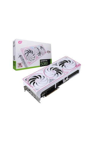 Colorful İgame Rtx 5080 Vulcan W Oc 16gb Gddr7 256bit Beyaz Ektan Aeae1clf0097