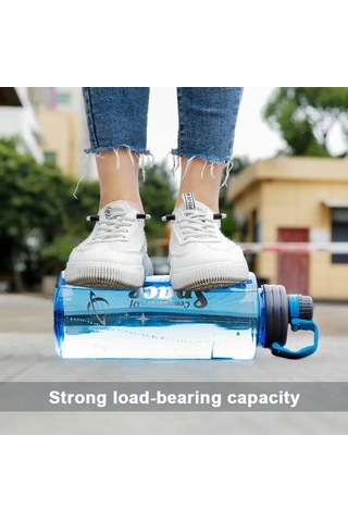 Maoyaya 2l 3l Büyük Kapasiteli Spor Su Filtreli Şişe, Çevre Dostu Plastik Filtreli