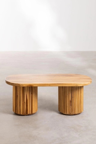 Vien Masif Ahşap Orta Sehpa Ceviz