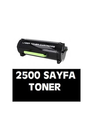 Lexmark Ms317Dn Ms417 Mx317 Mx417 2500 Sayfa 51B5000 Toner Çipli
