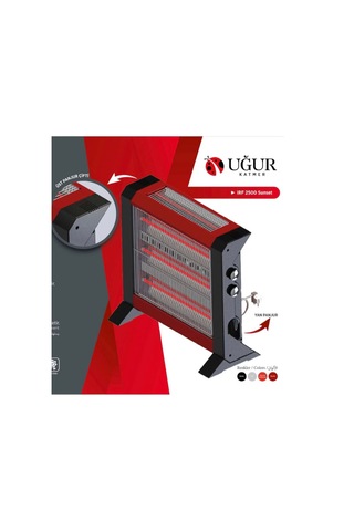 Uğur Uyumlu  2500 W Sunshıne Elektrikli Isıtıcı Irf-2500