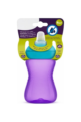 Yumuşak Uçlu Bardak 300 Ml Mor 12 Adet