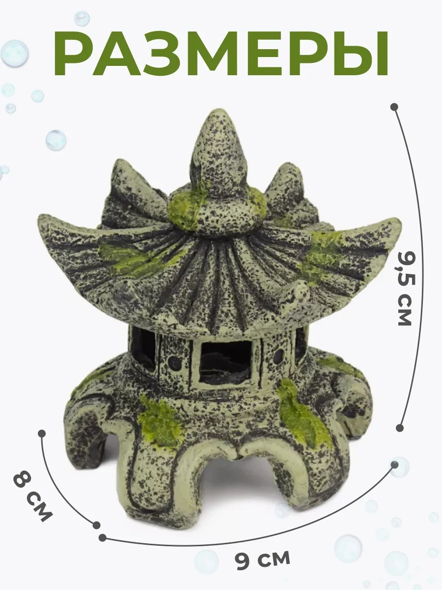 Petsroom Akvaryum Dekor Mağara Ev Kale 317286814