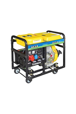 Aksa Aap 8000 De-3 Trifaze Marşlı 8 Kva Dizel Jeneratör