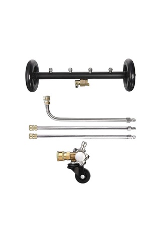 Çift Fonksiyonlu Alt Takım Temizleyici, Basınçlı Yıkayıcı Alt Takım Temizleyici Döner Tekerlek, 4000 Psı