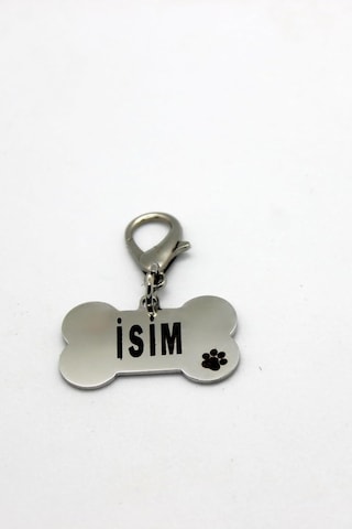 Caramelos Çelik Metal Köpek Künyesi Gümüş Rengi-tek Ebat Diğer