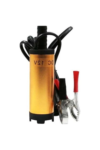 Pazly Yakıt Transfer Pompası Suntek Dizel Yakıt Pompası Altın-12v 38mm Rq