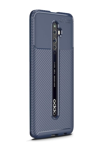 Apsuwa Oppo Reno 2z Kılıf Negro Karbon Fiber Silikon