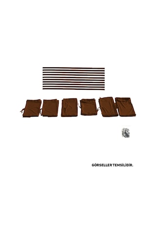 Pandami Ford Connect 1.nesil 2002-2013 Uyumlu Taba Raylı Oto Perde Takımı