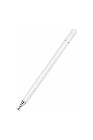 Dokunmatik Kalem Üniversal Active Stylus 2in1 Yazı-çizim Kalemi Tüm Cihazlara %100 Uyumlu Model