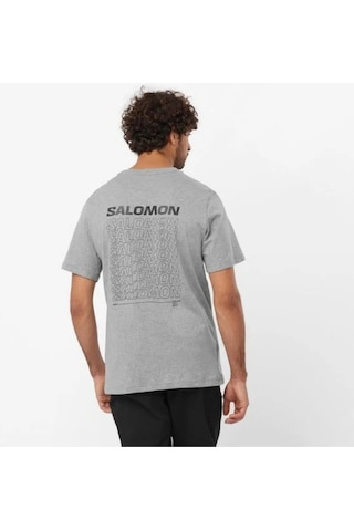 Salomon Lc2219600 Graphic Perf Ss Erkek Spor Tişört 001