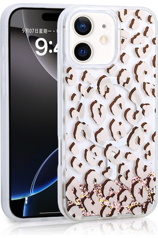 Apple iPhone 12 iPhone 12 Pro Uyumlu Kılıf Sıvılı Şeffaf Arka Yüzey Mossa Silikon Kapak