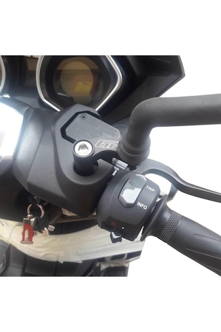 GP Kompozit Yamaha XMAX 250-400 2018-2024 Uyumlu Ayna Genişletme Siyah