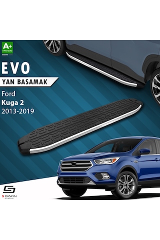 S-dizayn Ford Kuga 2 Evo Krom Yan Basamak 183 Cm 2013-2019
