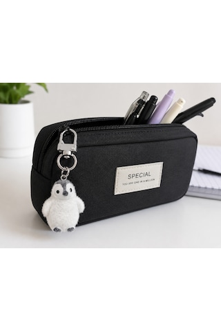 Polarpuff Peluş Penguen Charm Anahtarlık Sevimli Mini Çanta Süsü Hediyesi