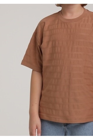 Xo Kids Erkek Çocuk Tişort 4-8 Yaş 1798 Kahve