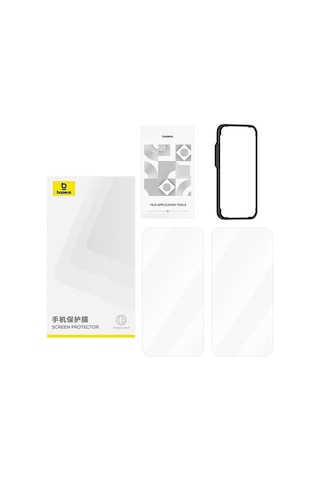 Baseus Hd Tempered Glass İphone 16 Pro Superior Series Hd Ekran Koruyucu