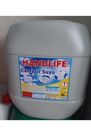 Geseus Hantlıfe Çamaşır Suyu 30kg Bidon