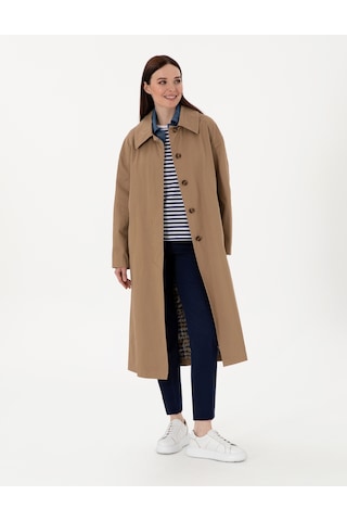 Pierre Cardin Kadın Camel Trençkot 50300872-vr015 CAMEL