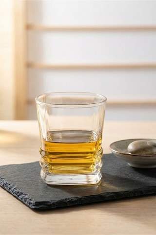 Lav Elegan Cam Likör Bardağı 6'lı 80 ml (Şerbet Bardağı , Mini Tatlı Servis )