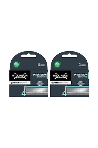 Wilkinson Sword Quattro Titanium Sensıtıve 4 Yedek Kartuş 2 Paket