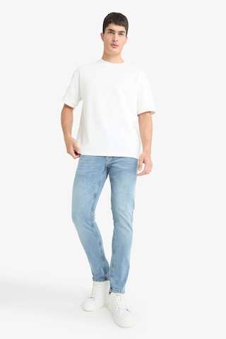 Defacto Pedro Slim Fit Dar Kalıp Normal Bel Dar Paça Jean Pantolon G2614ax25aunm39 Mavi