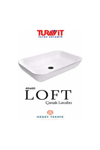 Loft 40 x 60 Çanak Lavabo