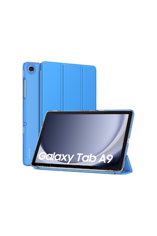 Samsung Galaxy Tab Uyumlu A9 8.7inç Sm-x110 Kılıf Smartakıllı Uyku Modlu