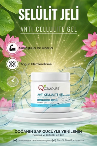 Qozmolife Selülit Karşıtı Jel 100 ML