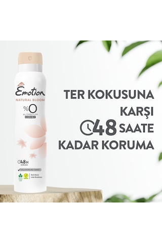 Emotion Natural Bloom + Breeze Kadın Sprey Deodorant 2 x 150 ML + Duru Moods Deniz Mineralleri Duş Jeli 450 ML