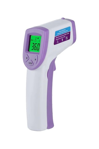 Leezsing Kişisel Vücut Sıcaklığı Ölçer, Dokunmadan Alınır, Lcd Ekran Ve Güneş Işığı Özelliği İle Erkek, Kadın Ve Çocuklar İçin Uygun