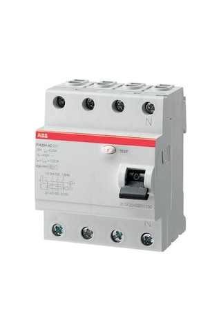 Abb 2Csf204003R3250 Kaçak Akım Koruma Rölesi Fh204-Ac 3X25A 300Ma