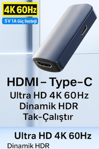 Xreal Adapter 4k-60hz Xreal Type-c To Hdmi Adaptörü Konsoltech