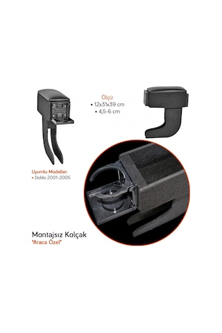 Doblo 01-05/albea Eski Montajsız Kolçak 01